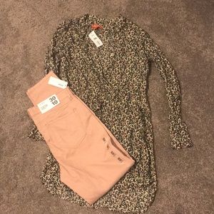 Joe Fresh Printed long shirt